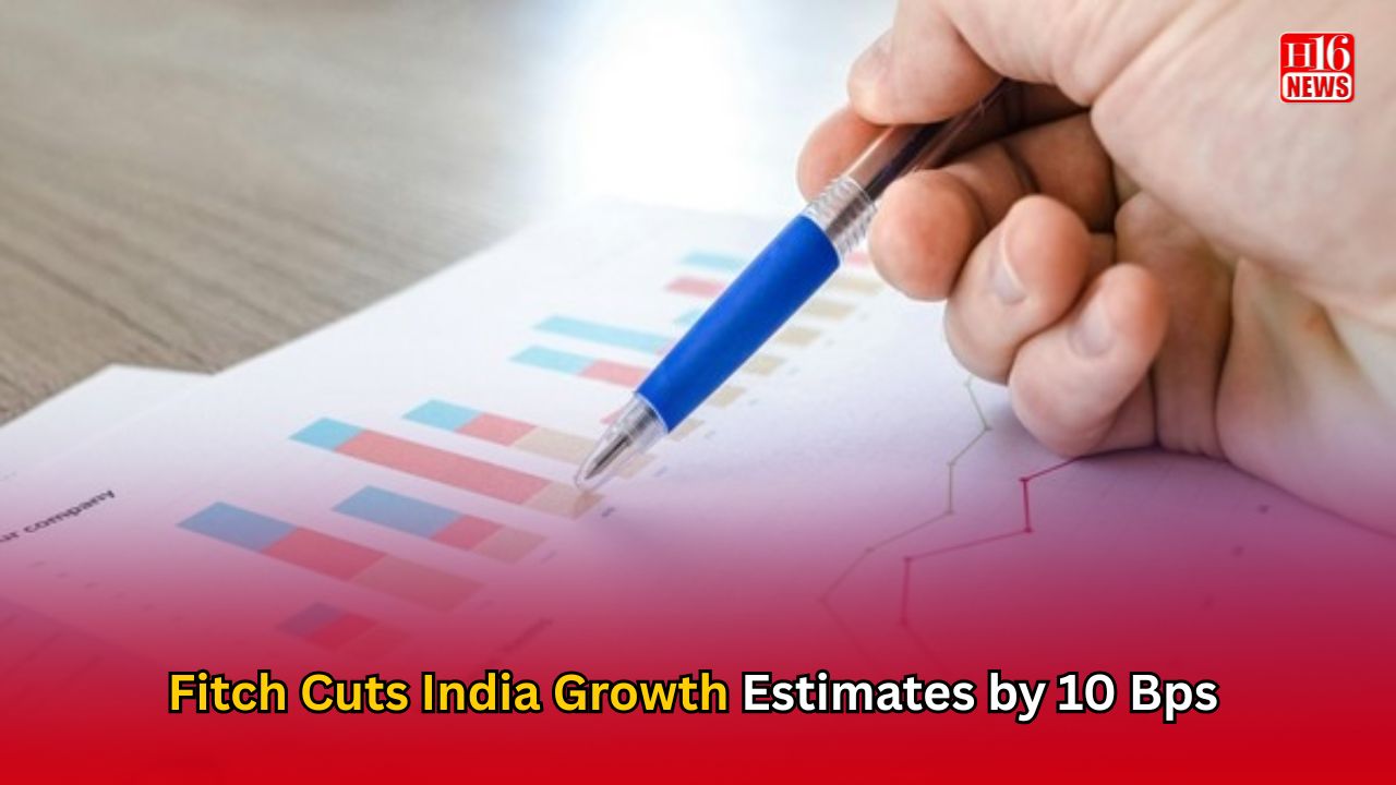 Fitch Cuts India Growth Estimates by 10 Bps